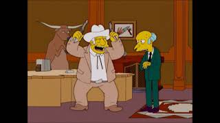 1-2-3-4 Yee-Haw! (The Rich Texan is Obsessive Compulsive) | The Simpsons