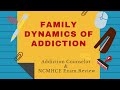 Family Dynamics Of Addiction: Addiction Counselor Exam Review