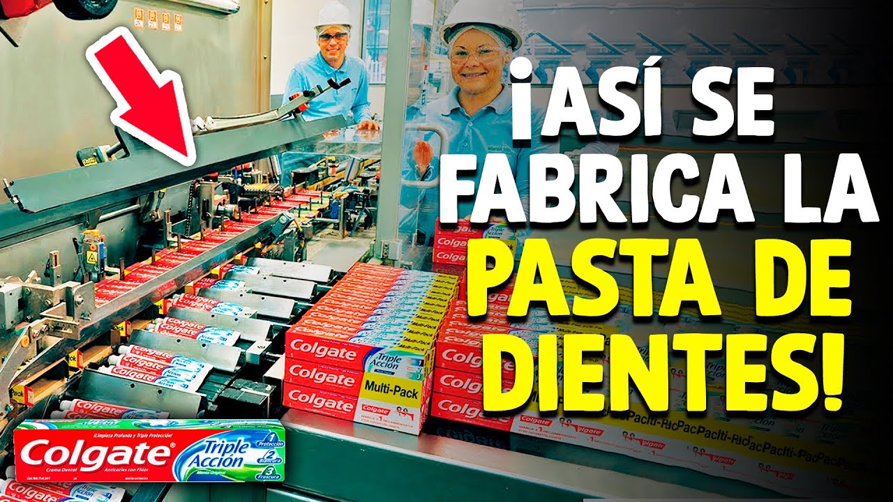 Cómo Se Fabrica La Pasta De Dientes? [Proceso En Fábrica] - YouTube