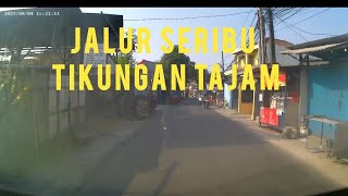 Jalur Seribu Tikungan di Jalan Kampung Kandang Sapi Cakung Timur, Rorotan