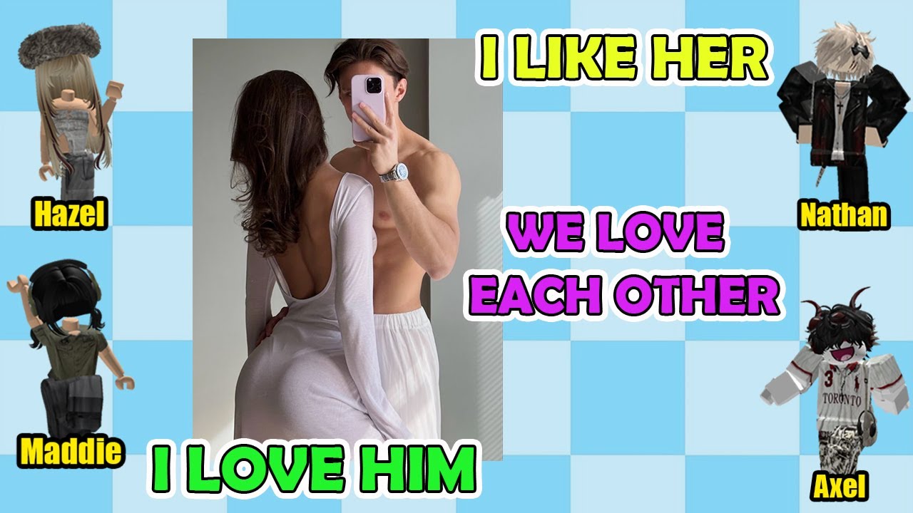 💄 EVERYONE IN OUR FRIEND GROUP HAVE FEELING FOR EACH OTHER 💗💗 | Lily Roblox 💋 | TEXT TO SPEECH