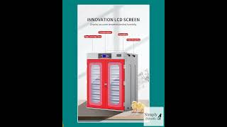 Fully Automatic Chicken Egg Incubator Hatchery Machine 1000 Eggs Incubator