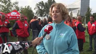 Postbezorgers Protesteren Tegen Combibundel In Amsterdam Absoluut Niet