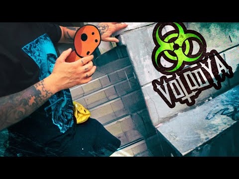 All-Night Street Art Outing | Kodama, Stickers, and Bas-Reliefs | Volodya Art