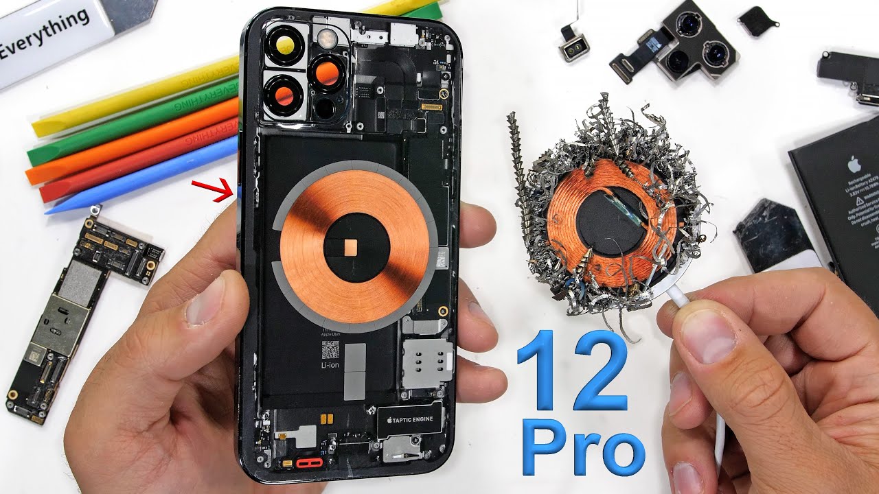 iPhone 12 Pro Teardown - Where are the Magnets  