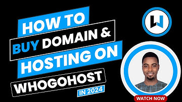 Whogohost: How To Register and Host Your Websites and Blogs on Whogohost In 2024. Simple Steps.