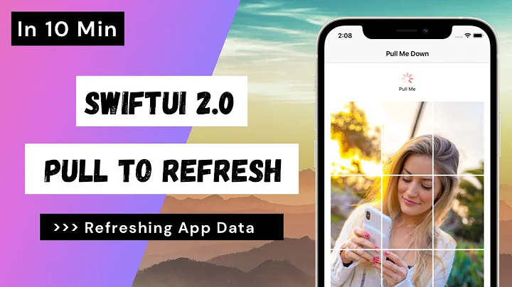 SwiftUI 2.0 Refreshing Content View - Pull to Refresh In 10 Min - SwiftUI Tutorials