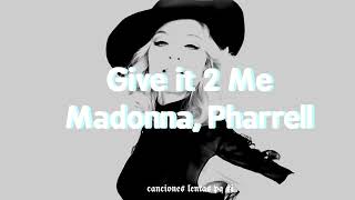 Madonna; Give it 2 Me (Slowed + Reverb) Resimi