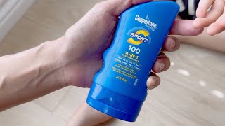 Review of Coppertone SPORT Sunscreen Lotion SPF 100