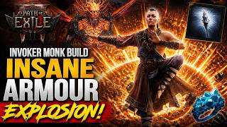 Invoker Monk Build - Noob Armour Explosion! (Path of Exile 2)