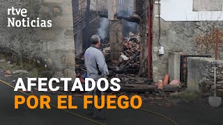 GALICIA: La OLA de INCENDIOS en LUGO y OURENSE AVANZA sin CONTROL | RTVE Noticias