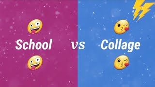 School vs Collage | School dress vs Collage dress