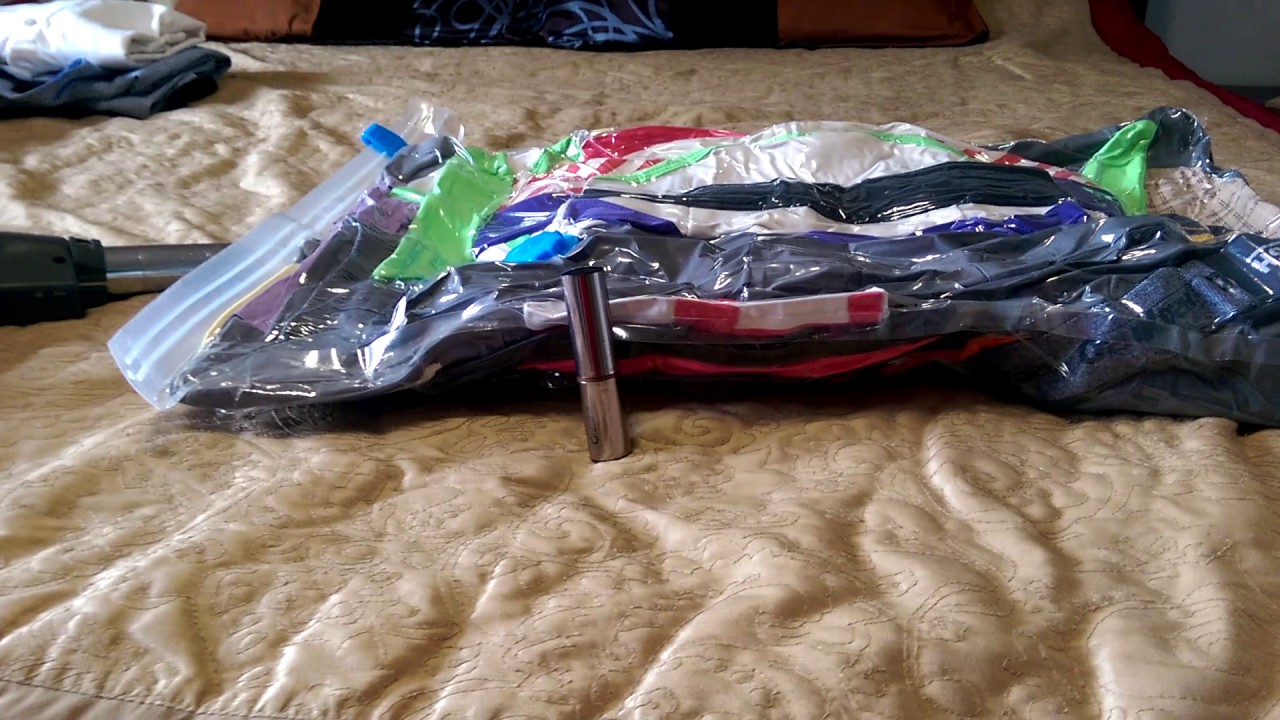 Empacando bolsas al vacio. - YouTube