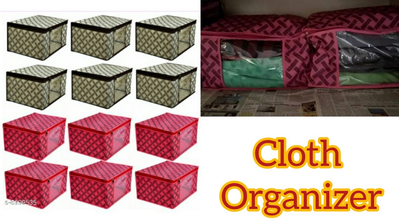 Best Cloth Organizer Meesho Shopping YouTube