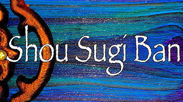 How to Torch / Burn Shou Sugi Ban Wood with Unicorn SPiT