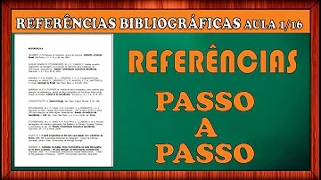 Como fazer a referência em um trabalho?