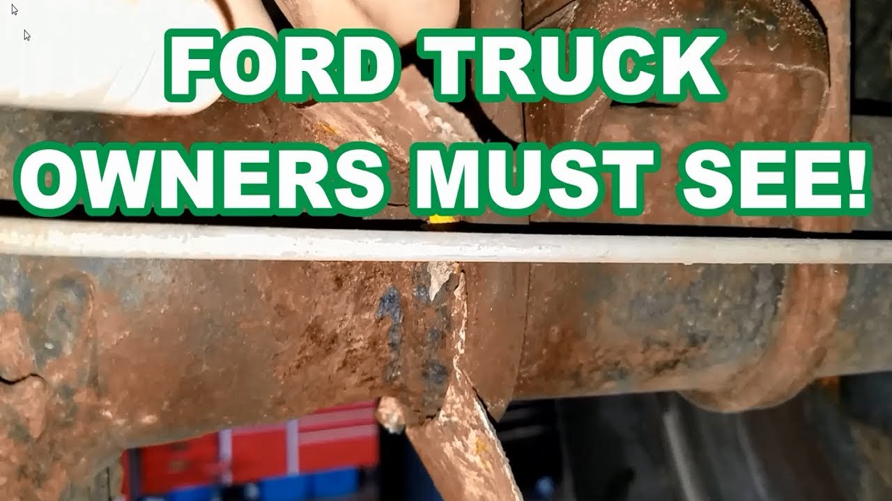 Rusted Through Axle Housing from a Sticker? YouTube