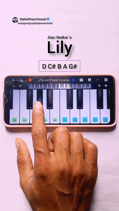 Lily - Alan Walker | Easy Tutorial