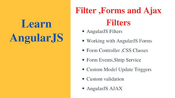 Filter ,Forms and Ajax Filters
