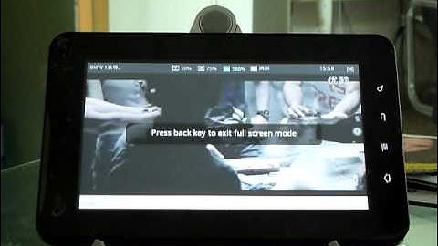 Sampad P7 Samsung Android Tablet GPS 3G Phone Part 1 by HOTMID.com