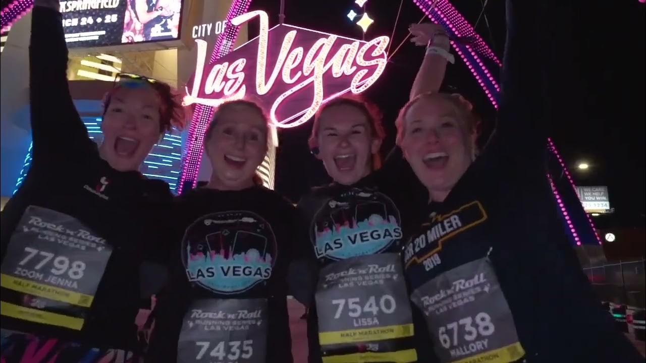 2023 Rock 'n' Roll Las Vegas 10K&Half Marathon Race Highlight YouTube