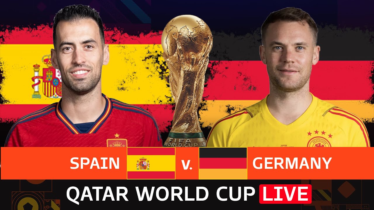 España vs Alemania en directo World Cup 2022 live BL Football Talks