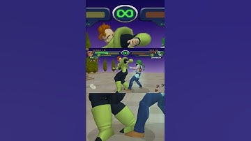 Dragon Ball Z Budokai 1 Android #16 vs Zarbon