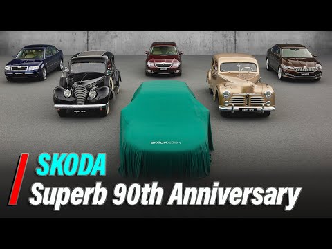 New Skoda Superb Teased While Celebrating 90 Years Of The Nameplate