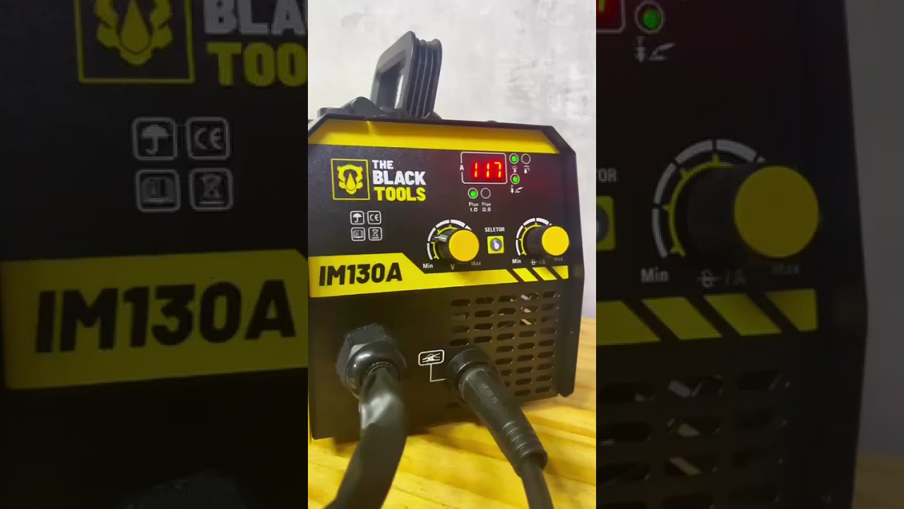INVERSORA DE SOLDA IM130A - THE BLACK TOOLS