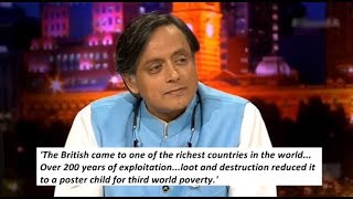 Shashi Tharoor argues why British Rule destroyed India, North Korea &amp; Liberalism