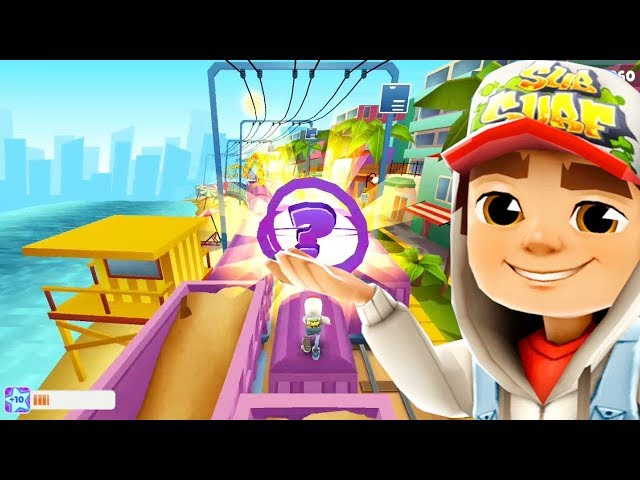 SUBWAY SURFERS Miami - Jake, Nick and Tricky - Journey To Florida