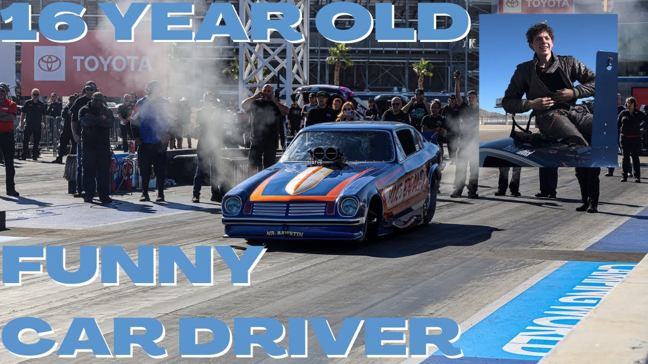 I'M 16 AND I GOT TO DRIVE A NITRO FUNNY CAR!