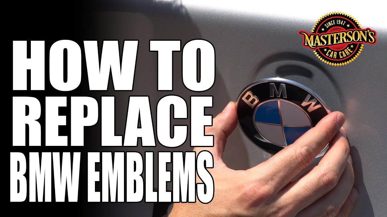 How To Replace Your BMW Emblems - Works For All Years & Models