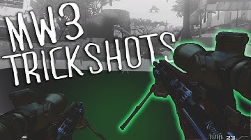 MW3 OUT OF MAP TRICKSHOTS!