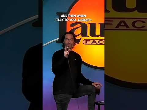 Glitch in the simulation at Laugh Factory Hollywood