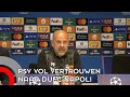 Bosz geeft hoog op van Napoli: ‘Maar wij zullen altijd scoren’