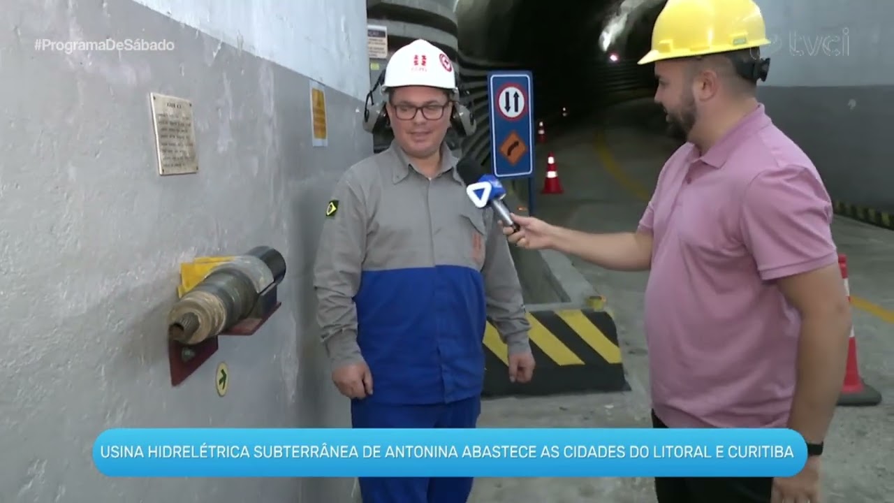 USINA HIDRELÉTRICA SUBTERRÂNEA ABASTECE AS CIDADES DO LITORAL E CURITIBA
