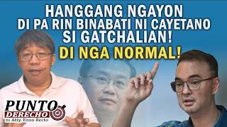HANGGANG NGAYON DI PA RIN BINABATI NI CAYETANO SI GATCHALIAN! DI NGA NORMAL!