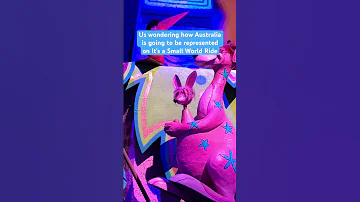Australia In ITS A SMALL WORLD Shorts Disneyland H2o Aussie Australian 
