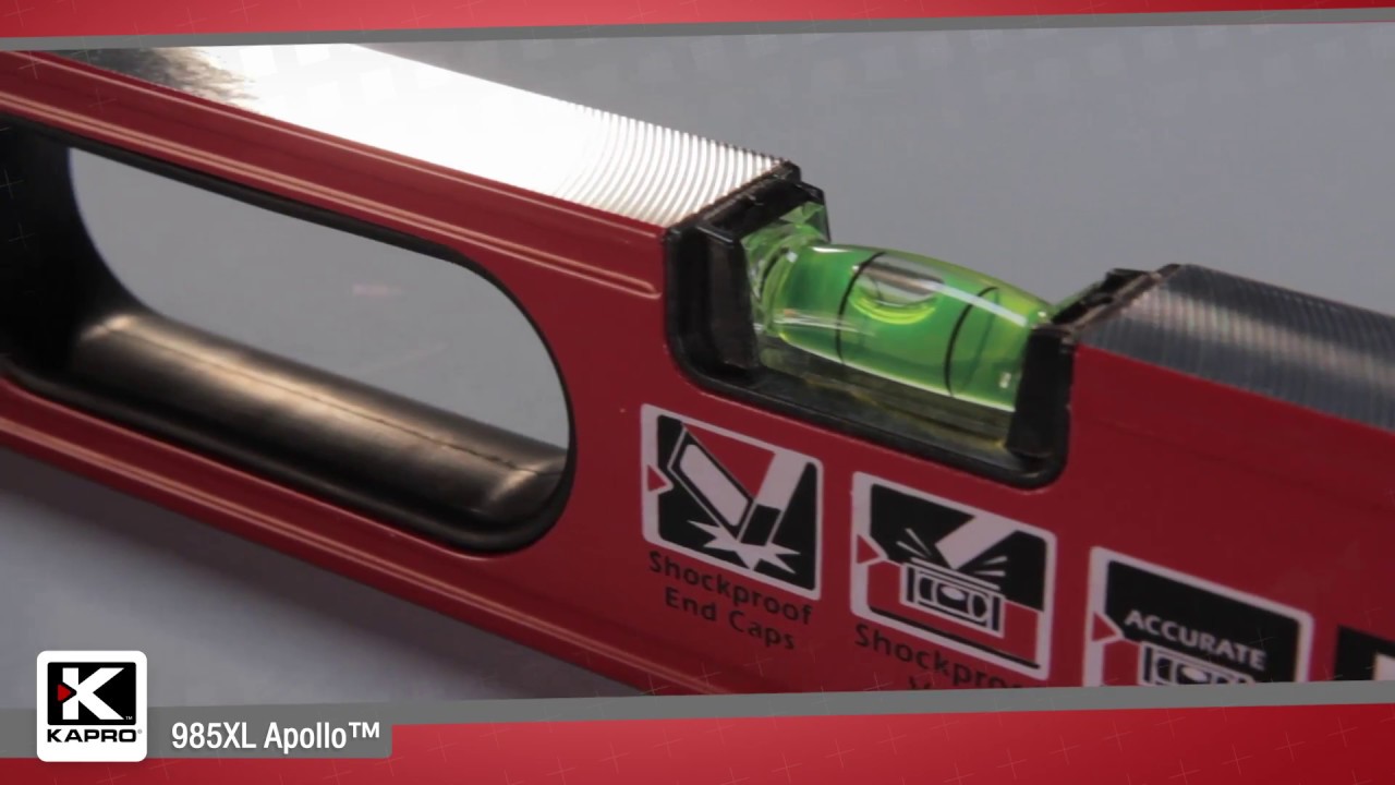 Kapro 985 APOLLO™ Heavy-Duty Professional Box Level - shop-kapro