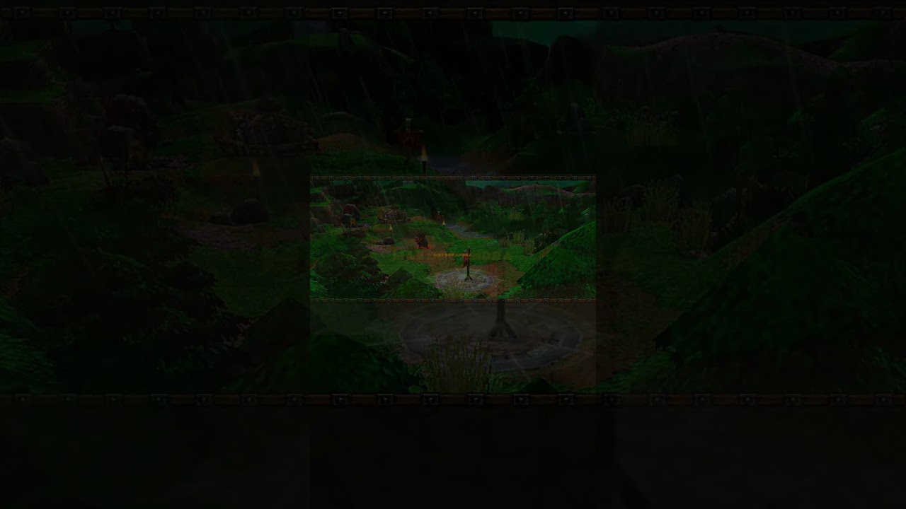 Part 1, Story #1 Orc Campaign, Chapter One, Game Warcraft 3 III: Reign of Chaos.