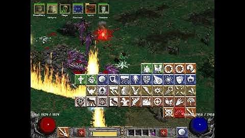 Sorceress in the Have Fun! mod for Diablo 2 Lord of Destruction