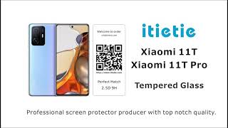 Xiaomi 11T/11T Pro Premium Tempered Glass Screen Protector Perfect Match-Best Screen Protector