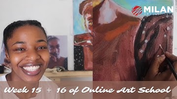 Week 15 + 16 of The Online Mastery Program | Milan Art Institute Weekly Vlog