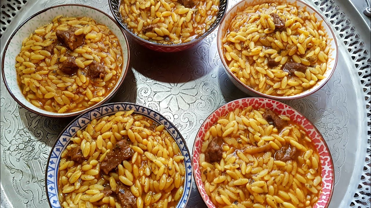 لسان الطير بتقيطعات اللحم على الطريقة المسفوية 🤗🤗  اكلة شتوية بامتياز👍