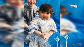 2019初めての小麦粉粘土あそび