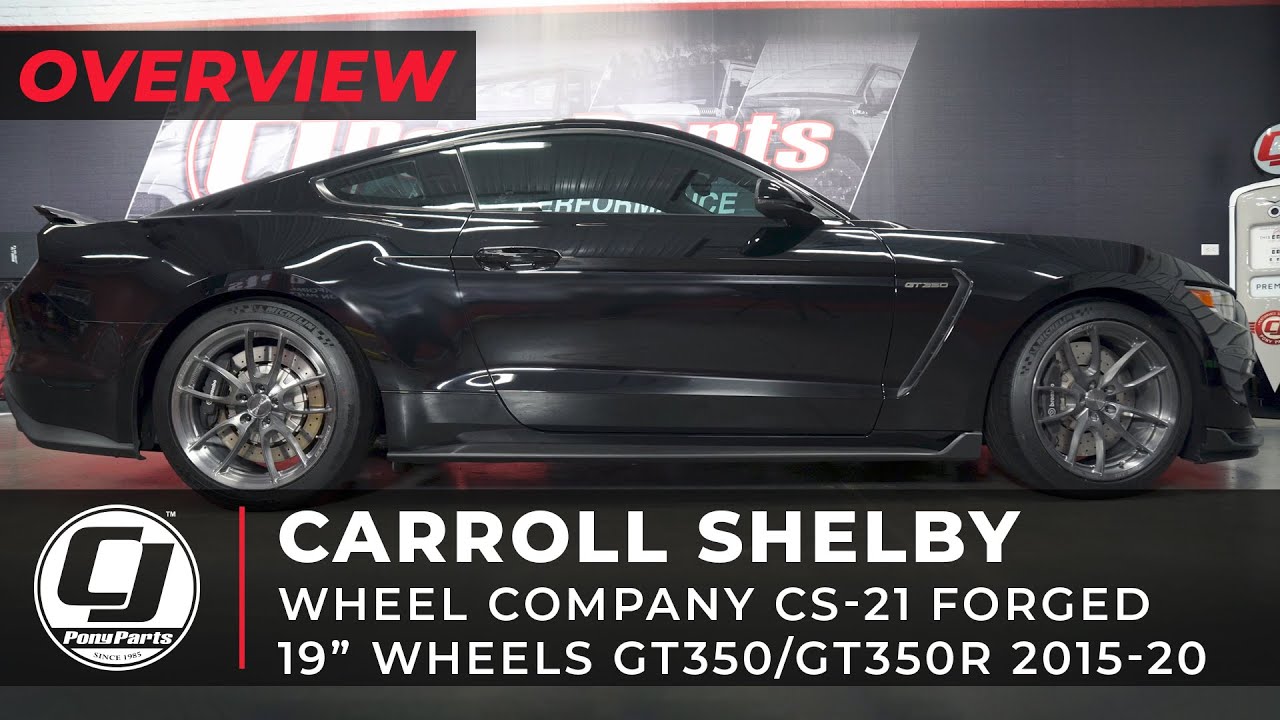 2015-2020 Mustang Overview | Carroll Shelby Wheel Forged Wheel