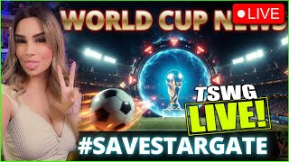 TSWG LIVE: #SaveStargate | World Cup CONTROVERSY & more Ladies Of Star Wars