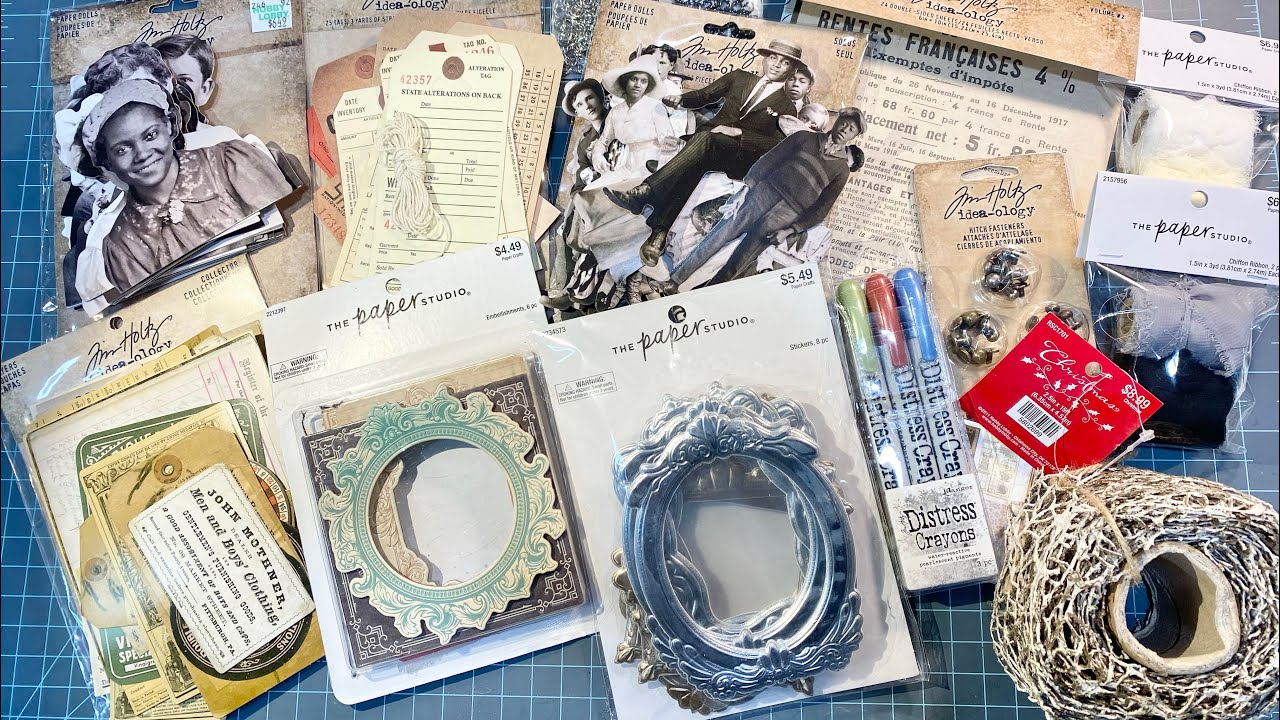 Hobby Lobby & Joann Junk Journal Haul YouTube