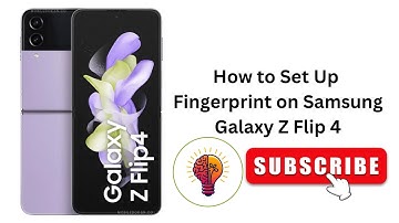 How to Set Up Fingerprint on Samsung Galaxy Z Flip 4